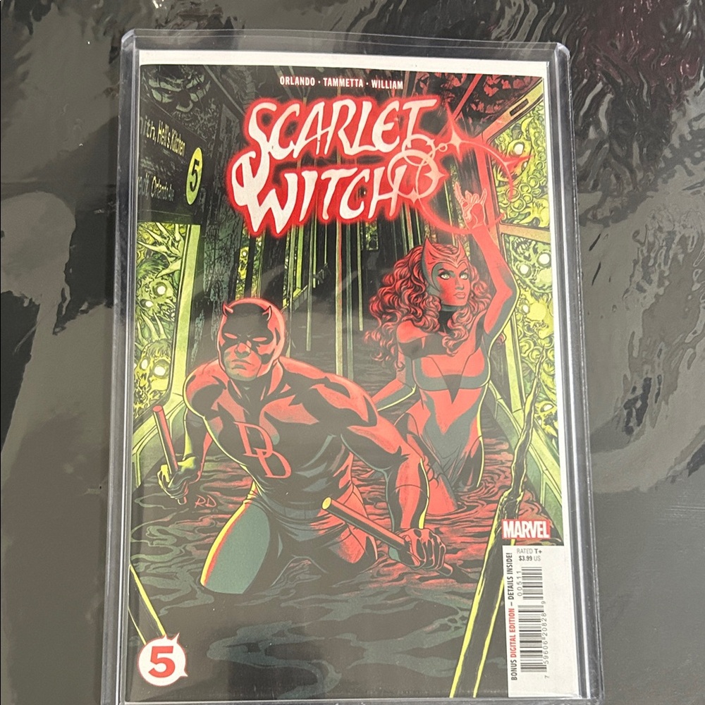 Marvel Scarlet Witch Comic #5